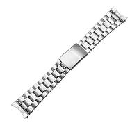 GGYTMQL stainless steel watch band 16mm 18mm 20mm 22mm 24mm strap wristband curved end watch strap folding buckle replacement wrist belt bracelet