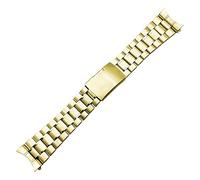 GGYTMQL stainless steel watch band 16mm 18mm 20mm 22mm 24mm strap wristband curved end watch strap folding buckle replacement wrist belt bracelet