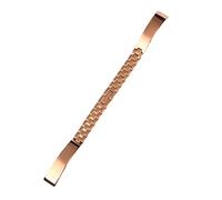 GGYTMQL Stainless Steel watchband Silver Rose Gold Bracelet Replacement Strap 6 8 10 12 14mm Small Size dial Lady Fashion Watch Chain (Color : Rose Gold, Size : 8mm)