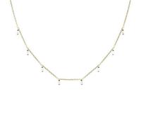GGYTMQL stars moon real necklace for women jewelry pearl fancy diamond chain choker necklace Made in China
