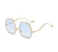 GGYTMQL Sunglasses, Fashion Ladies Glasses, Fashion Street Men and Women Shooting Sunglasses, Outdoor Holiday Sun Shades