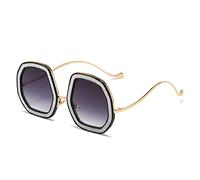 GGYTMQL Sunglasses, Fashion Ladies Glasses, Fashion Street Men and Women Shooting Sunglasses, Outdoor Holiday Sun Shades