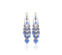 GGYTMQL tassel resin retro ethnic jewelry women's earrings