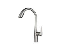 GGYTMQL Touch Sensor Pull-Out Mixer Faucet countertop Mounted Kitchen Faucet hot and Cold Water Swivel spout Three-Function Single Handle Hole(Brushed Chrome)