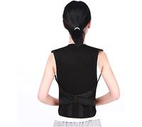 GGYTMQL Tourmaline Self Heating Magnetic Therapy Waist Shoulder Back Posture Corrector Spine Back Brace Self-Heating Vest Belt (Color : Posture Corrector, Size : Large) Tools ui