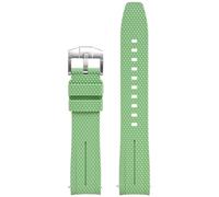 GGYTMQL Universal 20mm Watch Strap Men Women Rubber Quick Release Watch Band Curved End WatchBands