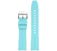 GGYTMQL Universal 20mm Watch Strap Men Women Rubber Quick Release Watch Band Curved End WatchBands