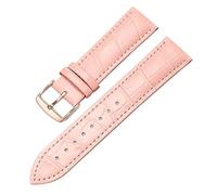 GGYTMQL Universal Replacement Leather Watch Strap Leather Watchband For Men Women