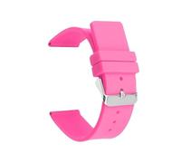 GGYTMQL Universal Rubber Silicone Watch Strap Soft Sports Smart Watch Strap For Men And Women