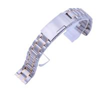 GGYTMQL Universal stainless steel quick-release metal watch strap suitable for traditional and smart watch straps