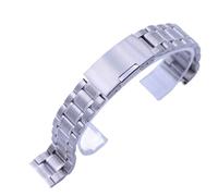 GGYTMQL Universal stainless steel quick-release metal watch strap suitable for traditional and smart watch straps