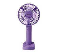 GGYTMQL USB Mini Fold Fan Rechargeable Electric Portable Hold Small Air Cooler Charging Household Electrical Appliances Desktop fan (Color : Green, Size : 1200mA)