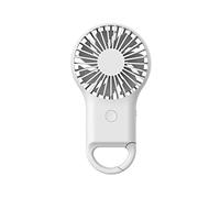 GGYTMQL USB Mini Wind Power Handheld Fan Colorful Light Fan Portable Children Office Cute Small Cooling Personal Fan For Travel Home Office fan (Color : Green)