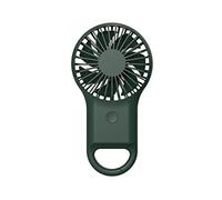GGYTMQL USB Mini Wind Power Handheld Fan Colorful Light Fan Portable Children Office Cute Small Cooling Personal Fan For Travel Home Office fan (Color : Green)