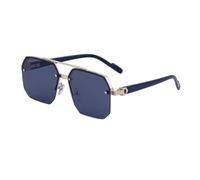 GGYTMQL Vintage Sunglasses For Men Luxury Sunglasses Women Retro Square Rimless Fashion Glasses