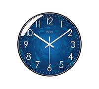 GGYTMQL Wall Clock 10inch/12inch/14inch Living Room Fashion Wall Clock Home Silent Sweeping Second Quartz Clock Wall Decoration Decor Clock (Size : 10inch)
