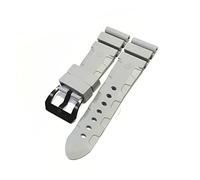 GGYTMQL Watch Band Compatible with 441 359 Soft Silicone Rubber 24Mm 26Mm Men Watch Strap Watch Accessories Watch /24Mm/Black-Silver Buckl