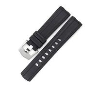 GGYTMQL Watch Band For Omega 007 PLANET OCEAN AT150 Pin Buckle Silicone Watch Strap Accessories Rubber Bracelet