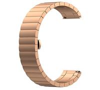 GGYTMQL Watch Strap Metal Stainless Steel Strap, Traditional or Popular Watch 4 Colors Bracelets Can Be Replaced with 22Mm 20Mm Straps. /22Mm/Black