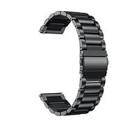 GGYTMQL Watch Strap Metal Strap Stainless Steel 20Mm 22Mm Quick Release Replacement Watch Accessories /22Mm/Silver Rose