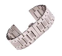 GGYTMQL watch strap stainless steel watch band bracelet 18mm - 24mm women fashion metal watchbands strap wristband butterfly clocks accessories bracelet