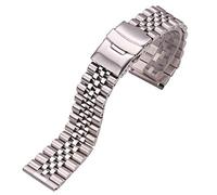 GGYTMQL watch strap stainless steel watchbands women men bracelet 18mm 20mm 22mm 24mm silver straight end watch band strap watch accessories bracelet