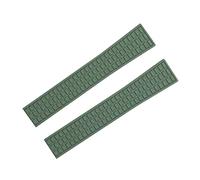 GGYTMQL Waterproof FKM Fluororubber Rubber Watch Band 18mm 19mm Accessories Replace for Patek Strap for Philippe for Aquanaut 5067A-001 Belt (Color : Dark Blue, Size : 19mm-Silver Buckle)