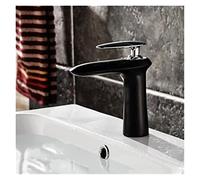 GGYTMQL White and Gold Bathroom hot and Cold Single Lever Bathroom Sink Faucet Basin tap lavabo(Chrome Long)