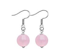 GGYTMQL Women's Earrings 925 Round Pendant Earrings Sweet Earrings Women Party Earrings High-end earrings