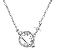 GGYTMQL womens necklaces pendants for wedding party jewelry star planet chokers necklace valentine's day gift