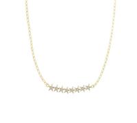 GGYTMQL zircon stars strand chain choker necklace for women clavicle necklaces 925 jewelry collares Made in China