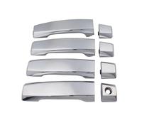 GGYUWZA Auto Exterior Update Compatible with Nissan for Titan PRO-4X 2008-2015 for Armada LE 2005-2009 Car Outside Door Handle Front Rear Left Right(Front Rear 4 pcs)