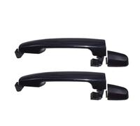 GGYUWZA Auto Exterior Update Compatible with Toyota for Yaris 2007-2011 for Corolla 2003-2008 Car Black Exterior Door Handles 889771457 69211AA020C0(2pcs No Keyhole)