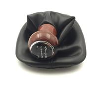 GGYUWZA Replacement Auto Gear Lever Compatible VW for Passat for B5 1998 1999 2000 2001 2002 2003 2004 5 6 Speed Car Grain Gear Knob Shifter Adapter Gear Lever Handle