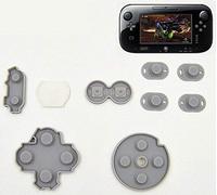 GGZone Conductive Rubber Button Pad Replacement For WII U PAD Gamepad Controller New Replacement Part