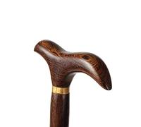 GGZONE Crutches Wooden Walking Stick Handcrafted Comfortable Handle Lightweight Anti-Slip Natural Wooden Cane, for The Elderly,34Inch beautiful scenery