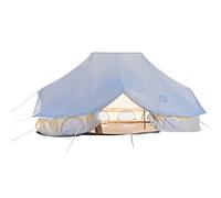 GGZONE Yurt Tent with Stove Hole foFamily Camping Large Space Festival Party Tent Teepee for Carnival Party Music Festival Picnic (Cotton Cloth 4X6X3M) beautiful scenery