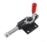 Gh-305-c Quick Release Clamp 32mm Jaw 500lb Capacity Vertical Hold Down For Toggle For Welding Woodworking Metal Fabrication Red Black