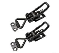 GH-4002 Adjustable Toggle Clamp Heavy Duty Steel Hasp Catch Latch Cabinet Door Hardware 396 Lbs Holding Capacity