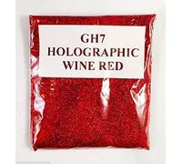 (GH 7 - HOLOGRAPHIC WINE RED 20G) GLITTER NAIL ART COSMETIC CRAFT FLORIST WINE GLASS GLITTER TATTOO