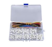 GH1.25 Connectors and Pre-Crimped Silicone Cables Compatible with JST GH 1.25mm Connector Plug Kit for Pixhawk4 Flight Controller 15cm Wires