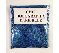 (GH17 - HOLOGRAPHIC DARK BLUE 20G) GLITTER NAIL ART COSMETIC CRAFT FLORIST WINE GLASS GLITTER TATTOO