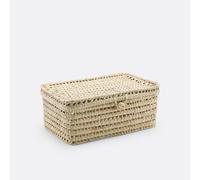 Ghada 47cm Woven Palm Leaf Trunk Natural