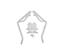 GHAEKEBC Motorcycle Bumper Frame Protector For Aprilia SRGT200 SR-GT 200 SRGT125 2022 2023 2024 Motorcycle Engine Guard Crash Guard Falling Bumper Protector Accessories(SILVER)