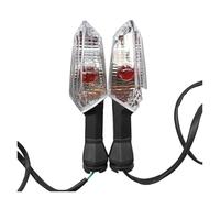 GHAEKEBC Motorcycle Turn Signal Light For Z250 Z300 Z750 Z800 Z1000 KLE For V&ersys 1000 650 ER-6N ZRX1200 Front Rear Turn Signal Light Indicator Flasher Lamp(Clear)