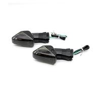GHAEKEBC Motorcycle Turn Signal Light For Z750 Z1000 ZX-6R ZX-10R ZX-10RR For NINJA 650R 1000 KLE 650 Motorcycle Rear Turn Signal Indicator Light Blinker Lamp(Sm-oke)