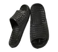 GHAKKE 2025 Trend Shower Slippers For Women Men Lightweight Non-Slip Pool Beach Sandals Quick Drying Bathroom Shoes Soft Comfort Summer Indoor Outdoor Slippers(Black,38/39 EU)