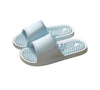 GHAKKE Acupressure Massage Slippers Foot Massager Men Women Reflexology & Acupuncture Massage Sandals Home Comfort Non-Slip Shower Shoes Pain Relief Muscle Relaxation(Blue,36/37 EU)