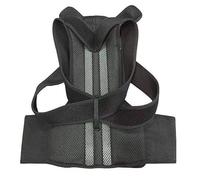 GHAKKE XS-5XL Adjustable Full Back Support Belt Posture Corrector Plus Size Lower Back Brace Breathable Back Shoulder Support Corset Improve Hunchback For Men And Women (Color : Black, Size : 3XL)