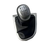 GHALSIEAV for Clio 4 IV MK4 2012-2019 LHD 5/6 Speed Gear Shift Knob Gaiter Boot Cover Stick Change Head with Gearbox Dust(Matt 6 Speed)